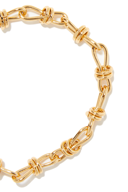 Amarre Crystal Bracelet, Gold-Plated Metal & Crystal